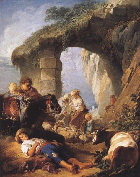 Francois Boucher The Rural Life Germany oil painting art